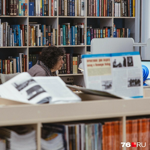 В библиотеке можно воспользоваться компьютерами | Источник: Артем Бауман / 76.RU