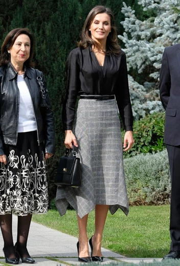 Королева Летиция в Мадриде | marieclaire.ru