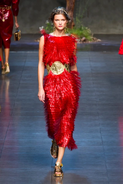 Показ Dolce & Gabbana весна-лето 2014 | Источник: imaxtree