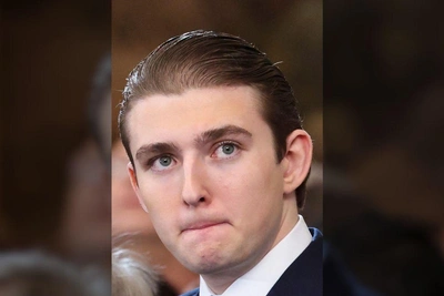 Баррон Трамп спас подругу от насилия