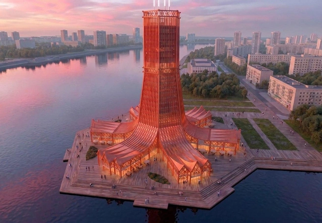 В Москве архитекторы стали изучать&nbsp;— какой небоскреб отражает «русский стиль» | Источник: skyscrapers_info / T.me