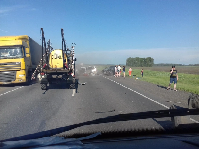 Авария произошла на трассе Омск — Новосибирск | ngs55.ru