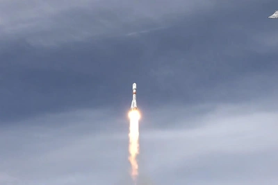 Запуск ракеты «Союз-2.1а» с космодрома «Плесецк»