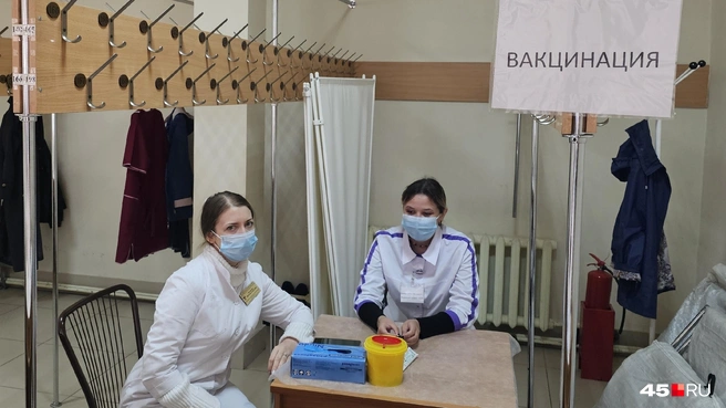 На избирательных участках можно сделать прививку от гриппа | Источник: Дарья Никитченко / 45.RU