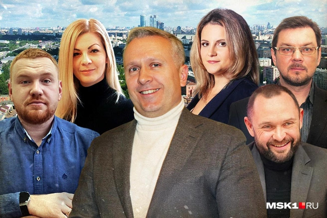 Некоторые из этих чиновников давно «прописались» в структурах исполнительной власти центра Москвы | Источник: Сайт управы района Хамовники, Павел Голота / Vk.com, Максим Дерюгин / Vk.com, Татьяна Варол / Vk.com, Niklitov / Creative Commons Attribution-Share Alike 4.0 International
