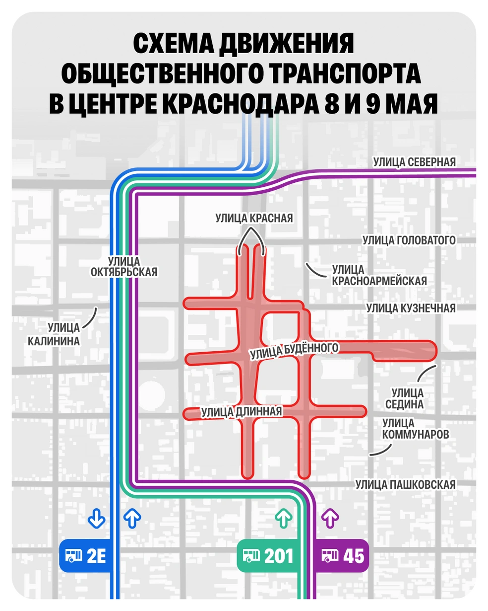 Источник: Департамент транспорта Краснодара 