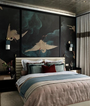 Диалог культур: квартира 170 м² с контрастными акцентами в Москве