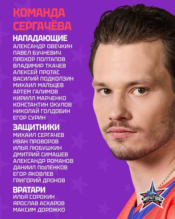 Стало известно, за какую команду сыграет Александр Овечкин на «Матче года» в Петербурге | Источник: телеграм-канал «Матч года»