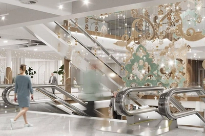 Чулпы и орнаменты: как изменится казанский ЦУМ внутри