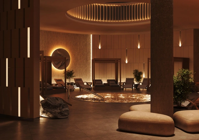 А это зона для отдыха в тишине&nbsp;— спа-комплекс | Источник: АПРИ