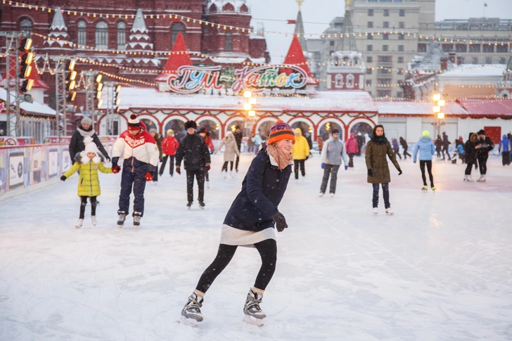 Новогоднее настроение ON! 🎅28 ноября открывается ГУМ-Каток на Красной площади