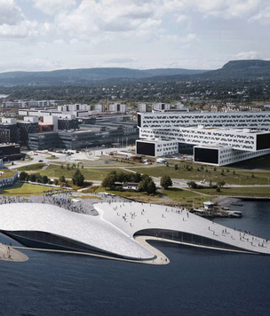 На месте бывшего аэропорта в Осло появится городской Аквариум