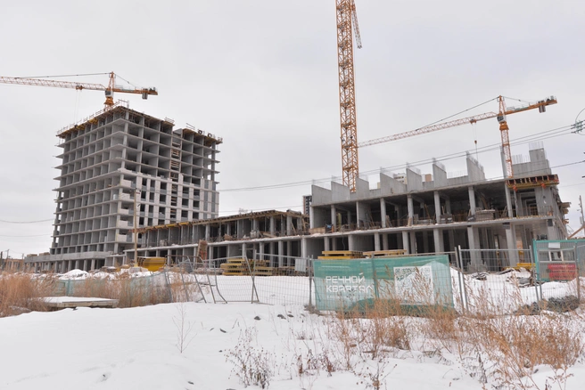 Жизнь в новом русле! «Речной квартал» в Академическом — это парадный вестибюль с ресепшеном, комплексная система безопасности, соседский центр, двор-остров и эргономичные планировки | Источник: «Атомстройкомплекс»