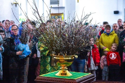 В Югре отметили Вербное воскресенье