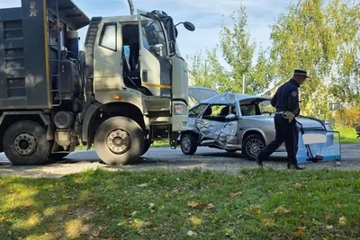 Под Рязанью в ДТП с грузовиком пострадали двое