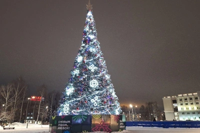 Каток на Центральной площади Ижевска откроется в декабре