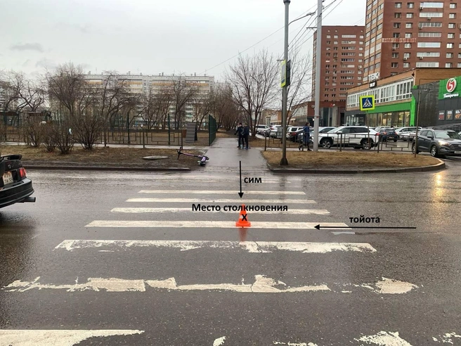 Место происшествия | Источник: 24_Госавтоинспекция / t.me