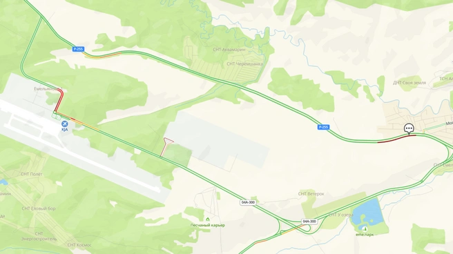 Даже на небольшом въезде есть | Источник: 2gis.ru