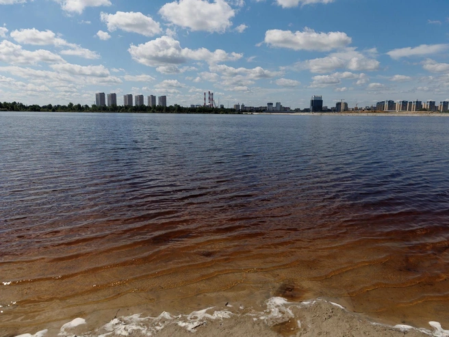 В этом году уровень воды необычно высокий | Источник: Ирина Шарова / 72.RU 