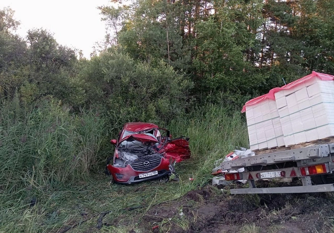 Основной удар пришелся на водителя легковушки | Источник: Госавтоинспекция Тюменской области / t.me