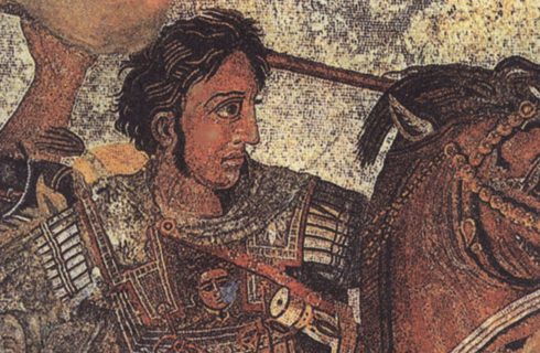 Античная мозаика «Битва при Иссе»