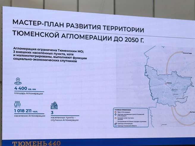 Территории, которые рассматриваются для включения в состав новой агломерации | Источник: Павел Красоткин / 72.RU