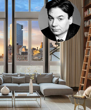 Актер Майк Майерс продает апартаменты в Нью-Йорке