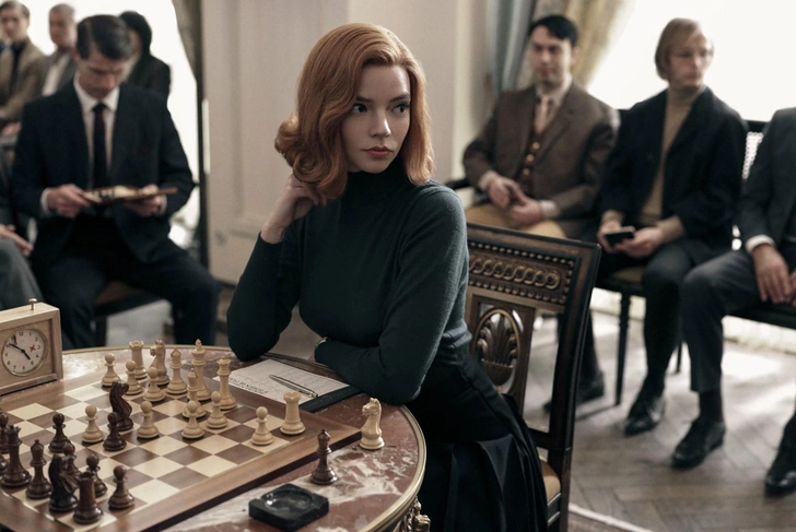 Сериал получил два «Золотых глобуса» | Источник: Кадр из сериала «Ход королевы»