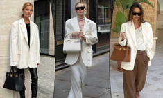 С чем носить белый жакет этой весной — 5 стильных образов