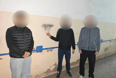 В Оренбурге задержали «художника» с трафаретом наркошопа
