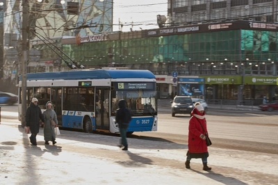 В Новосибирске старые троллейбусы курсируют лишь на двух маршрутах