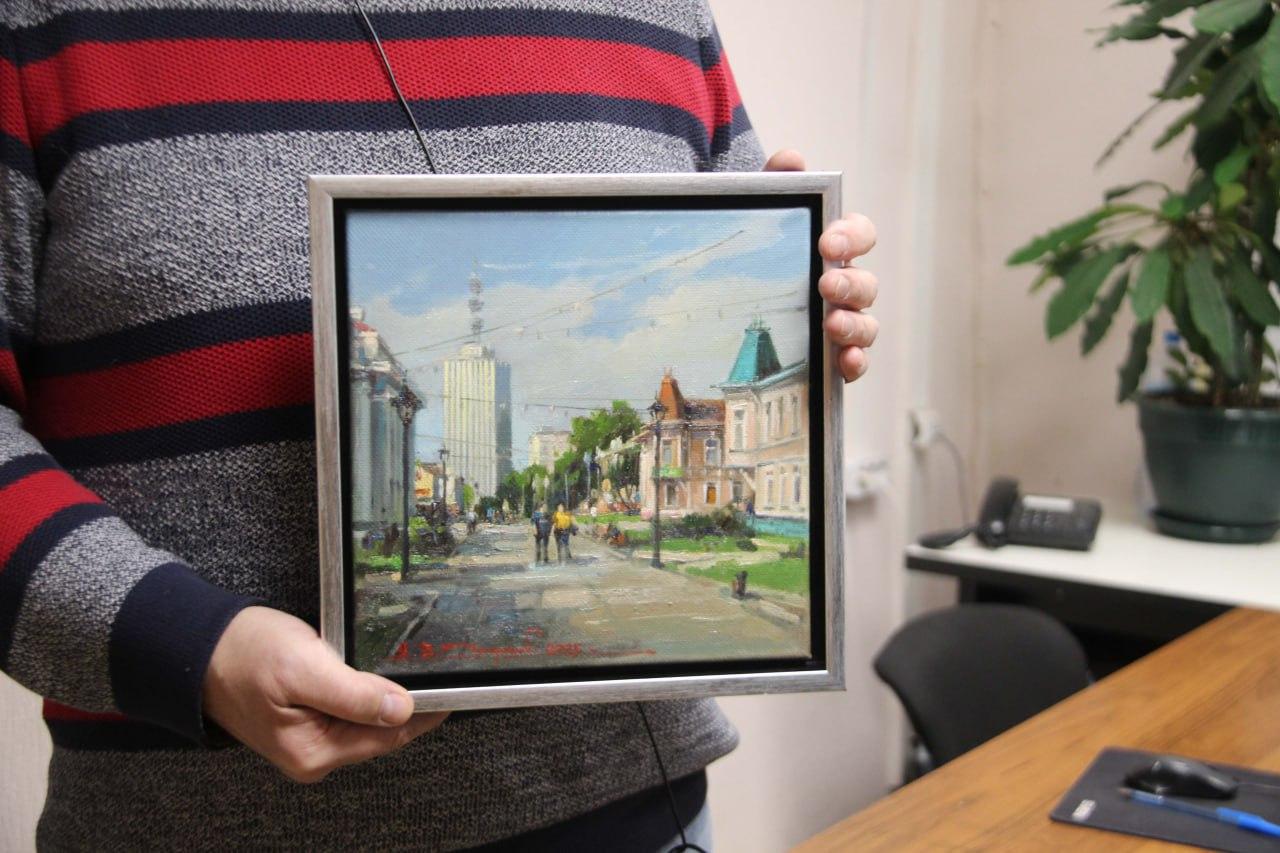 Похитили картину из художественного салона в Архангельске: как действовал вор