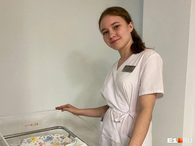 Уже этим летом студентка пополнит ряды сотрудников роддома‍ | Источник: Татьяна Ходжаева