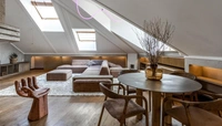 До и после: мансарда 250 м² для предпринимателя в Санкт-Петербурге