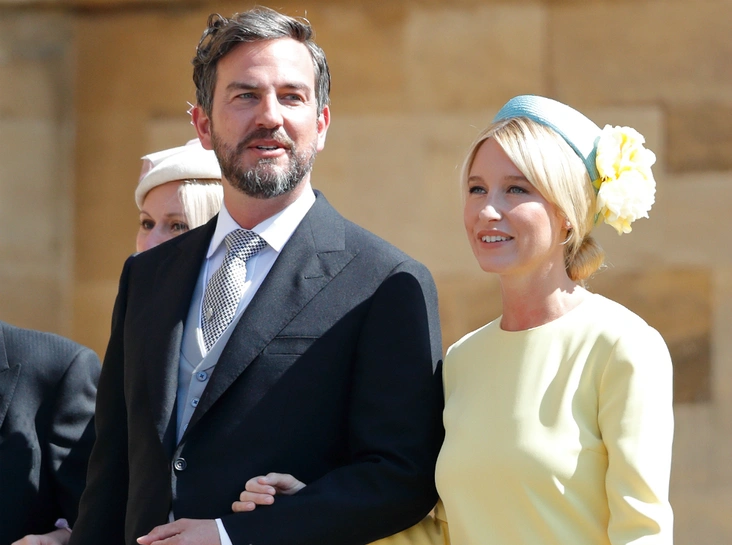 Иззи Мэй и Маркус Андерсон на свадьбе Меган и Гарри