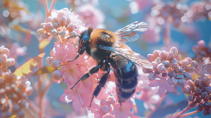 Тест на деменцию: найдите пчелу среди цветов за 10 секунд