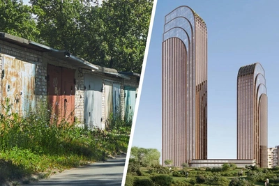 В Раменках на месте гаражей построят дома-флешки