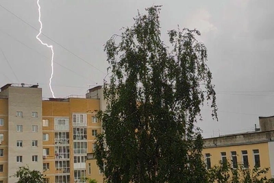 Мощная гроза с градом обрушилась на Нижний Новгород