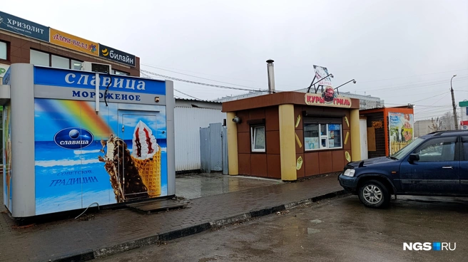Киоски в Северо-Чемском микрорайоне  | Источник: Стас Соколов/NGS.RU 
