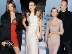 Откровенная Кафельникова, влюбленный Колокольников и элегантная Андреева: звезды на гала-вечере Lamoda