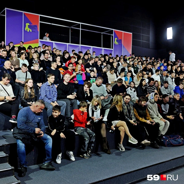 На встрече с боксерами был полный зал | Источник: Ирина Тропина / 59.RU