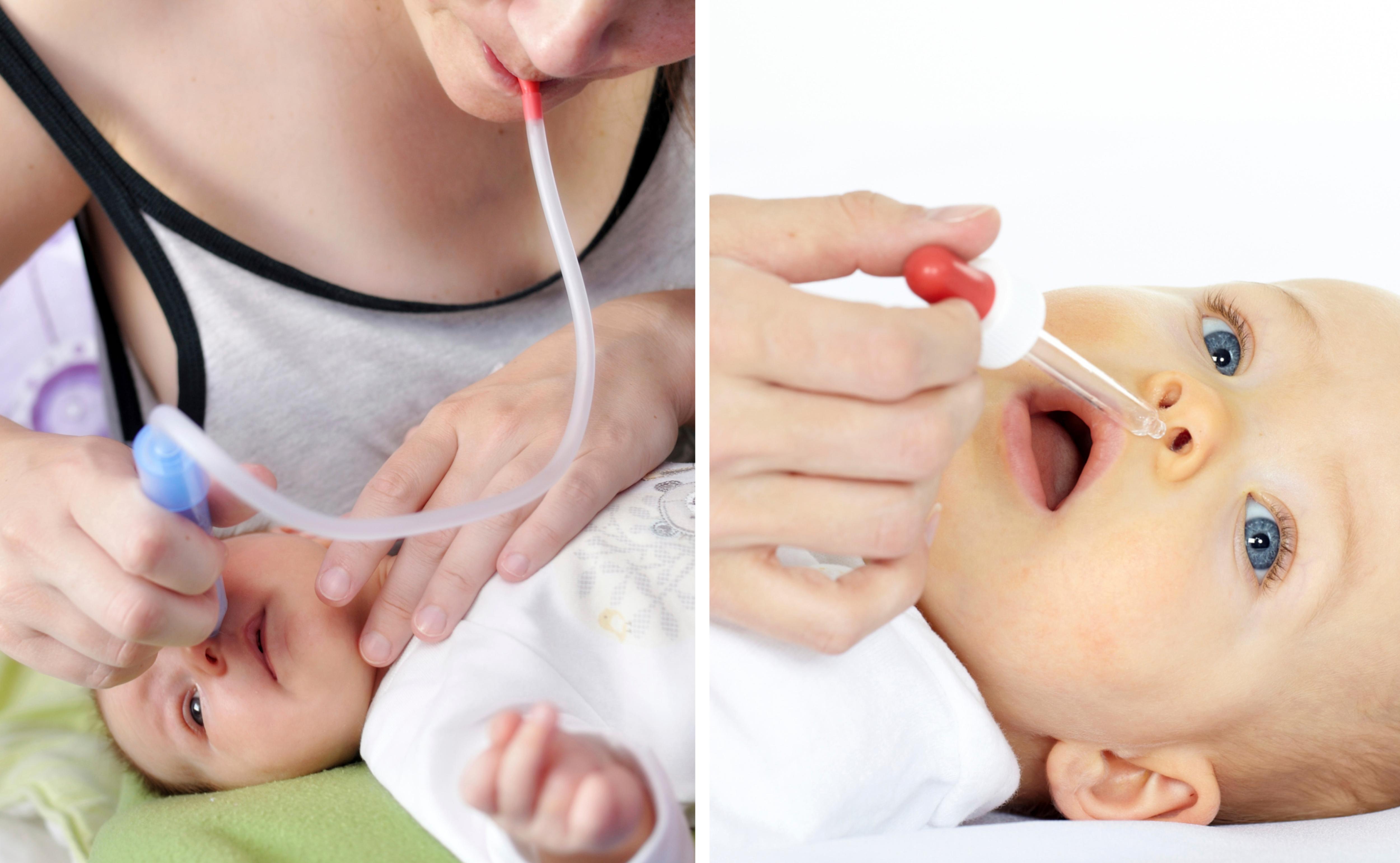 Чем лечить насморк у ребенка в 1 месяц?