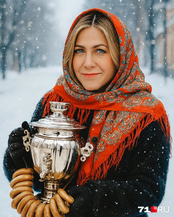 Похожие фотосессии, кажется, есть у многих русских красавиц зимой | Источник: Евгения Бикунова / Городские медиа