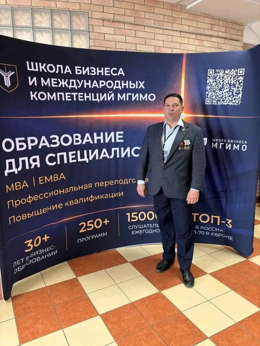Недавно Роман прошел профильное обучние | Источник: фонд «Защитники Отечества»