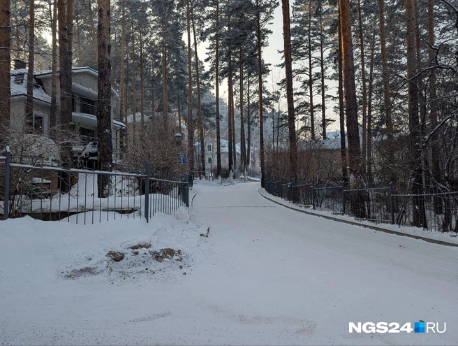 Место, где камеры наблюдения зафиксировали мальчика | Источник: NGS24.RU