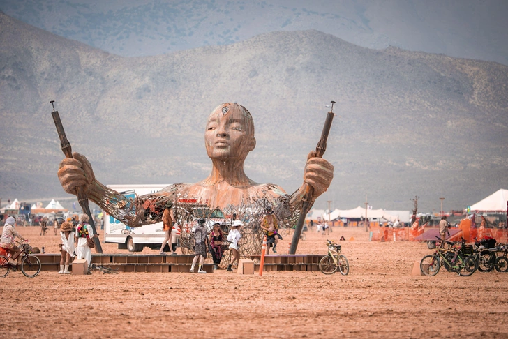 Жителя Омска убили на фестивале Burning Man в США. Он мечтал установить там собственный арт-объект | Источник: Ingus Kruklitis via Legion Media