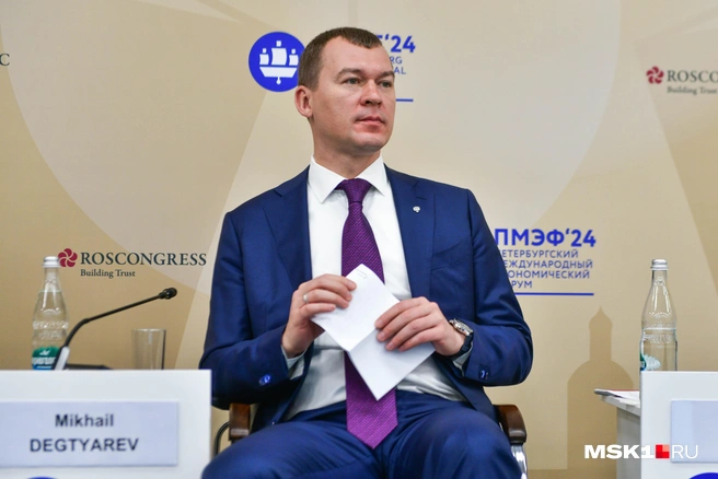 Министр спорт Михаил Дегтярев | Источник: Артем Устюжанин / MSK1.RU