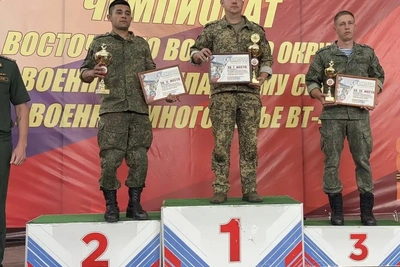 В Хабаровском крае подвели итоги чемпионата ВВО по военному многоборью