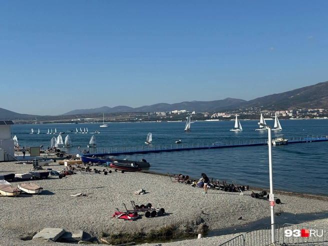 В городе проходят соревнования по парусному спорту | Источник: Дарья Паращенко / 93.RU