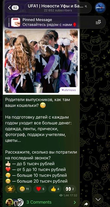 Вот такие вот пироги | Источник: ufa1news / t.me